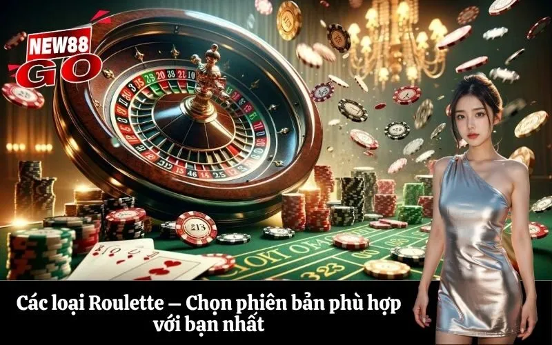 Các loại Roulette – Chọn phiên bản phù hợp với bạn nhất