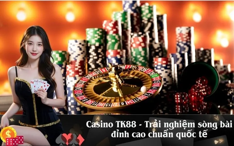 Casino TK88 - Trải nghiệm sòng bài đỉnh cao chuẩn quốc tế