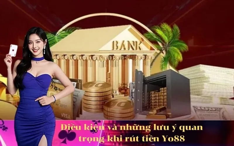 Điều kiện và những lưu ý quan trọng khi rút tiền Yo88