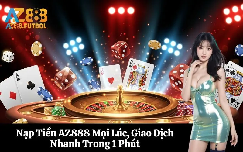 Nạp Tiền AZ888 Mọi Lúc, Giao Dịch Nhanh Trong 1 Phút