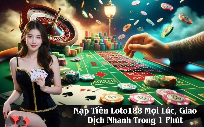 Nạp Tiền Loto188 Mọi Lúc, Giao Dịch Nhanh Trong 1 Phút