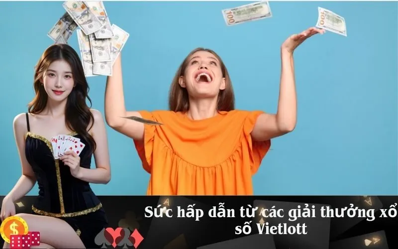 Sức hấp dẫn từ các giải thưởng xổ số Vietlott