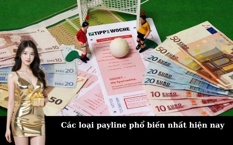 Các loại payline phổ biến nhất hiện nay