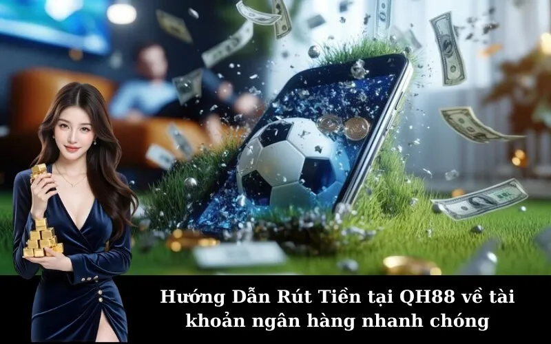 Hướng Dẫn Rút Tiền tại QH88 về tài khoản ngân hàng nhanh chóng