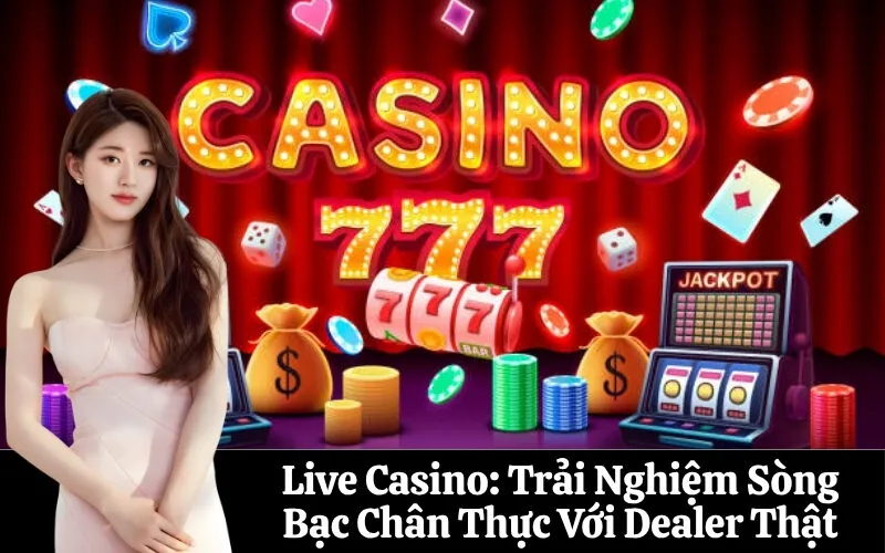 Live Casino: Trải Nghiệm Sòng Bạc Chân Thực Với Dealer Thật
